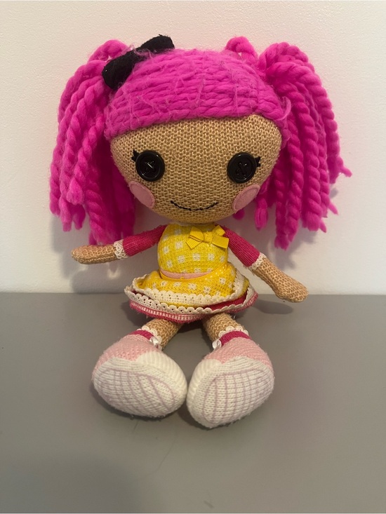 lalaloopsy Other - Lalaloopsy Crumbs Sugar Cookie Crochet Soft Doll Plush